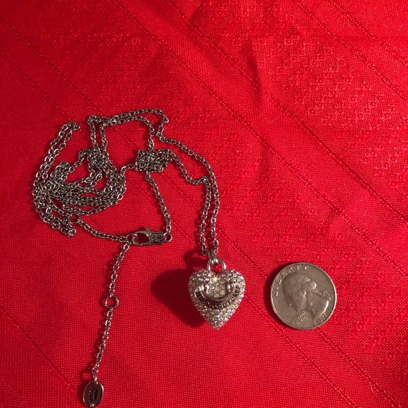 Vintage Juicy Couture Puffy Heart Necklace - Picture 6 of 11